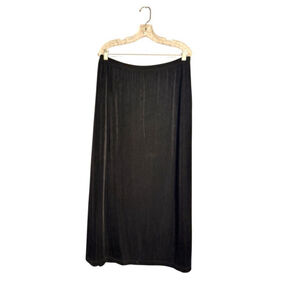 Softwear Y2k Womens Slinky Maxi Skirt Sz M Elastic Waist Stretch USA